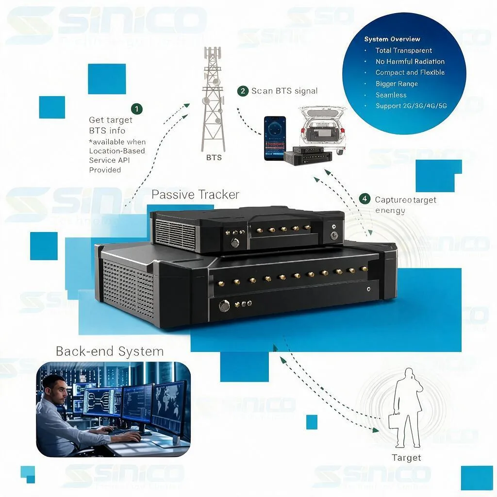 Passive geo-location product interface