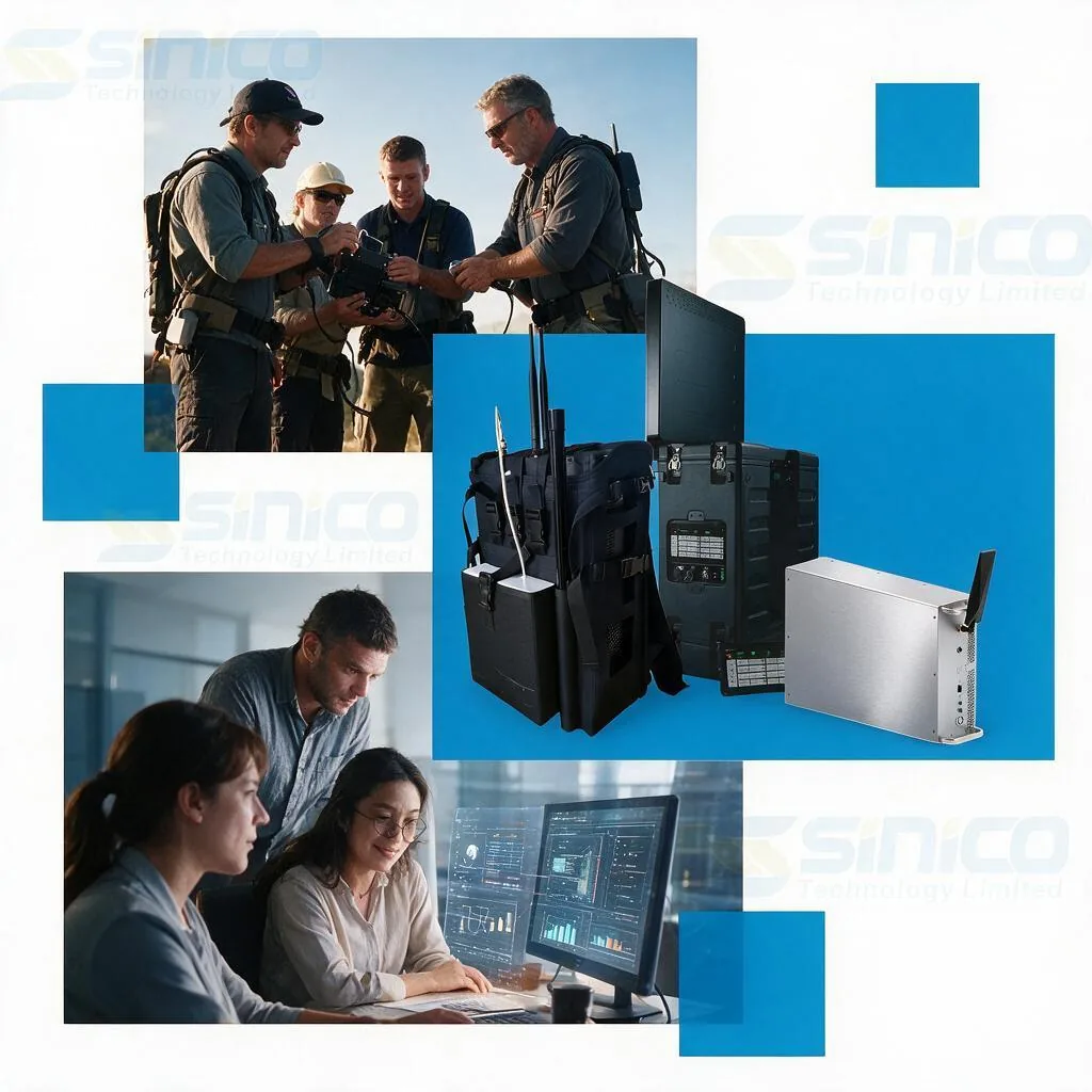 Software defined radio signal management equipment